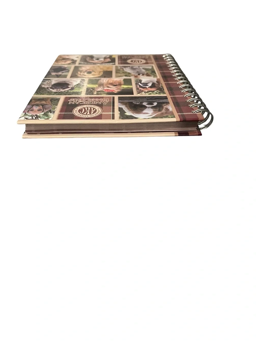 AKC American Kennel Club Lined NoteBook Journal Dog Breeds Canine 2010 Unused